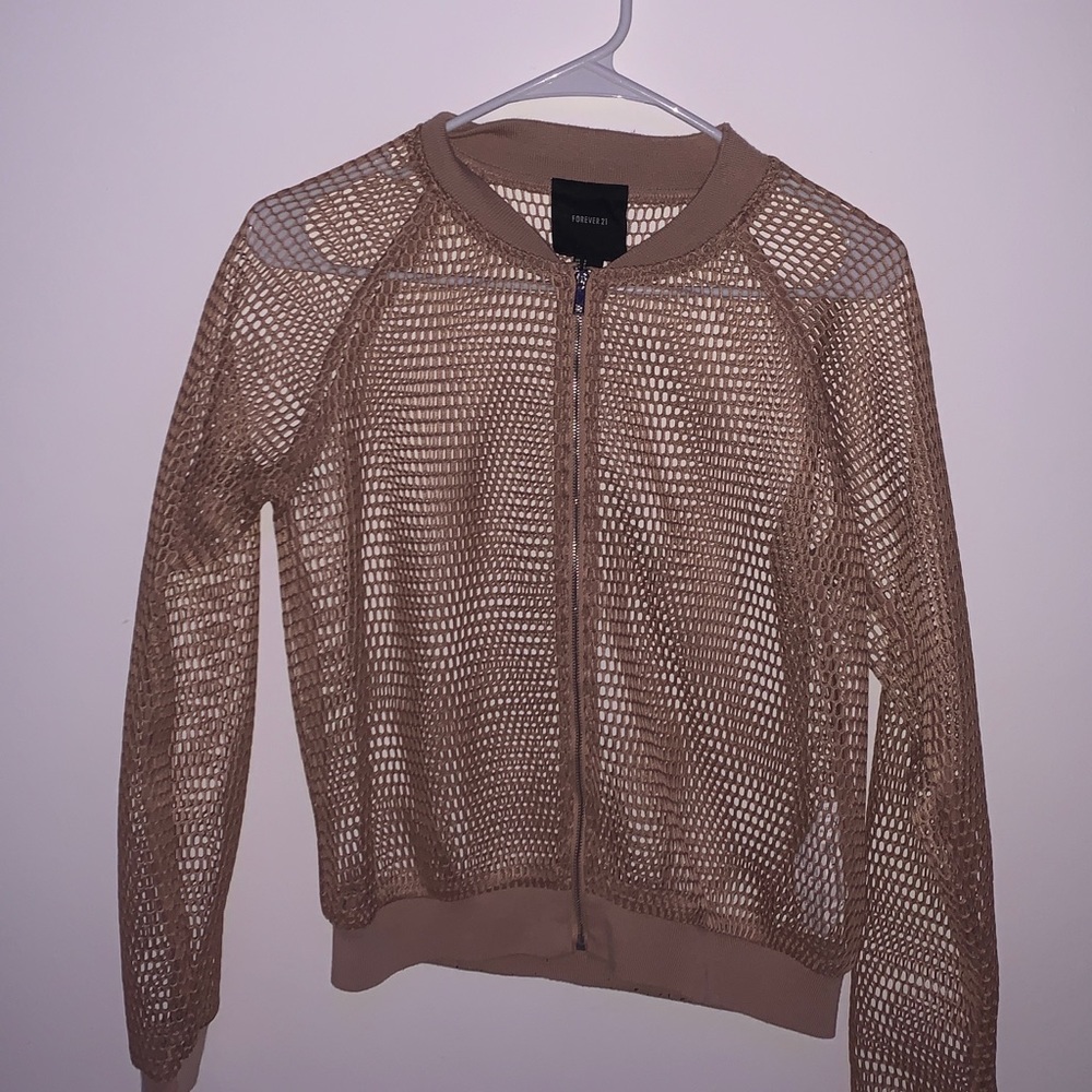 Forever 21 mesh jacket